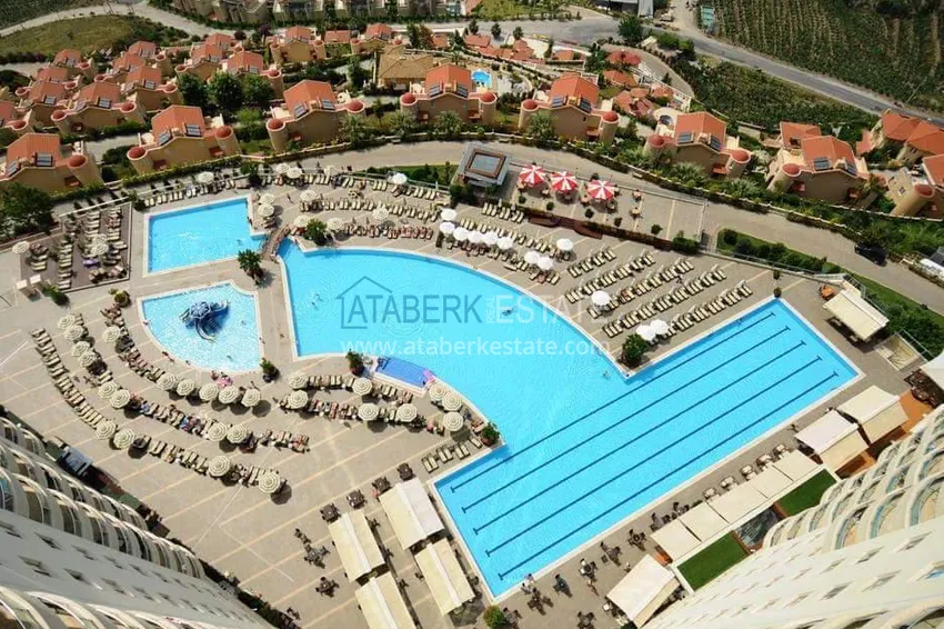 1+1 apartment in the famous resort-style - fully furnished in Mahmutlar 11 