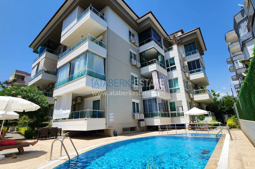 3+1 penthouse duplex with furniture and a glazed balcony in the Oba area. Real estate for a residence permit 6 