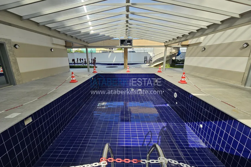 1+1 apartment in Kestel 200 meters from the sea - with sea and mountain views 8 