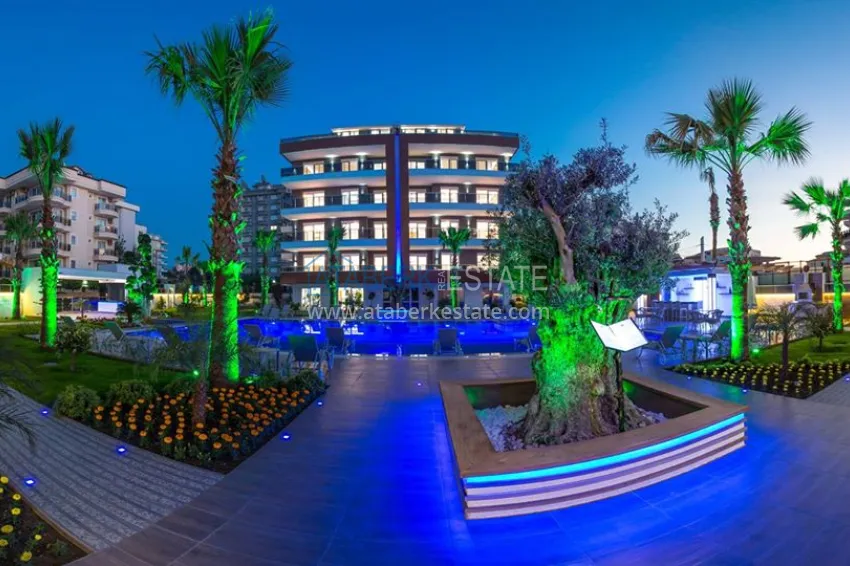 Furnished 2+1 apartment in Oba — property for a residence permit in Alanya 2 