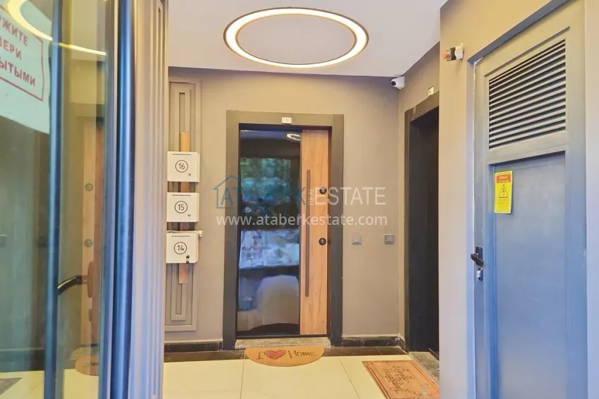 Purchase 2+1 duplex penthouse with furniture in Alanya, Oba district 1 