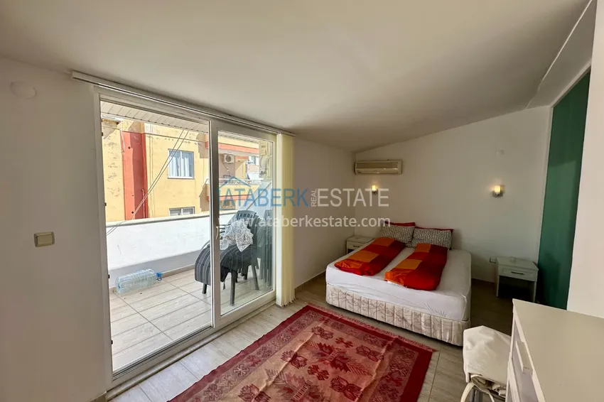 Purchase  4+1 duplex in the center of Alanya, Cleopatra beach area - the property is suitable for a residence permit 10 