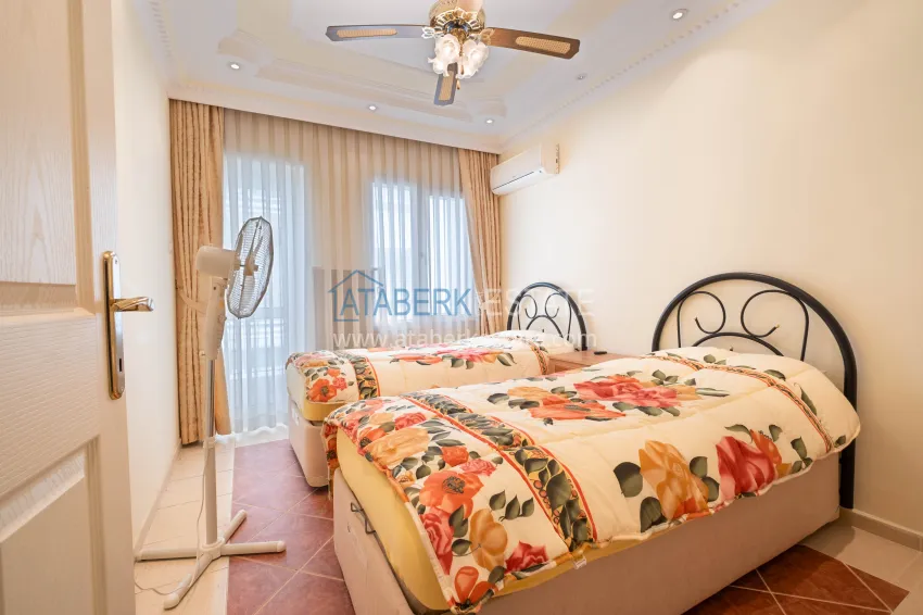 Purchase 2+1 apartment in Tosmur with a separate kitchen 200 m from the sea — property for a residence permit in Alanya 10 