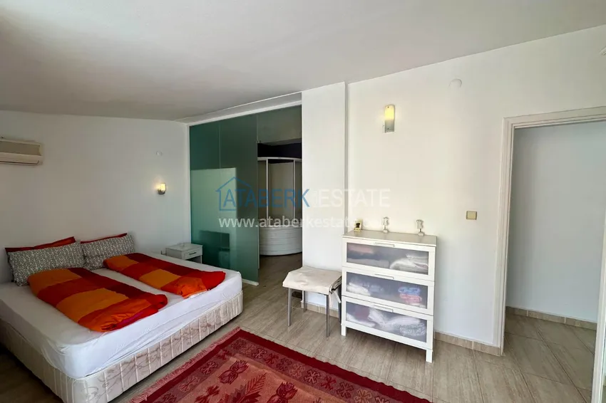 Purchase  4+1 duplex in the center of Alanya, Cleopatra beach area - the property is suitable for a residence permit 11 