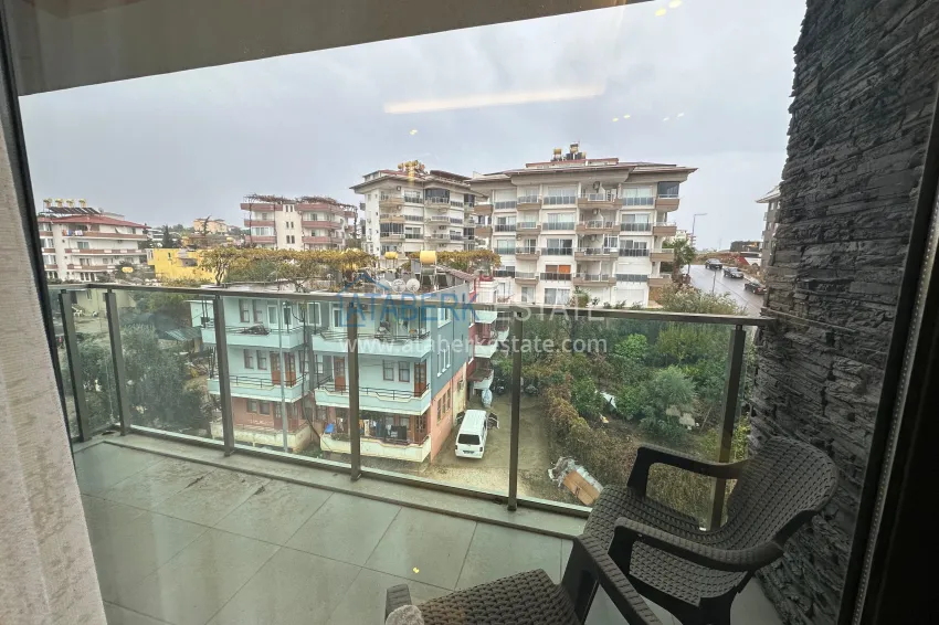 Purchase 2+1 duplex penthouse with furniture in Alanya, Oba district 12 