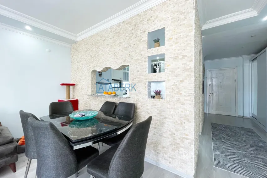 Purchase Property with potential for citizenship and residence permit in Alanya - 2+1 furnished apartment in Tosmur 13 
