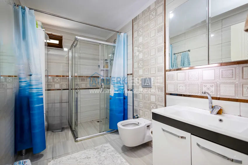 Purchase One-level apartment 3+1 with furniture in the center of Alanya, Hasbahce — property for residence permits and citizenship 12 