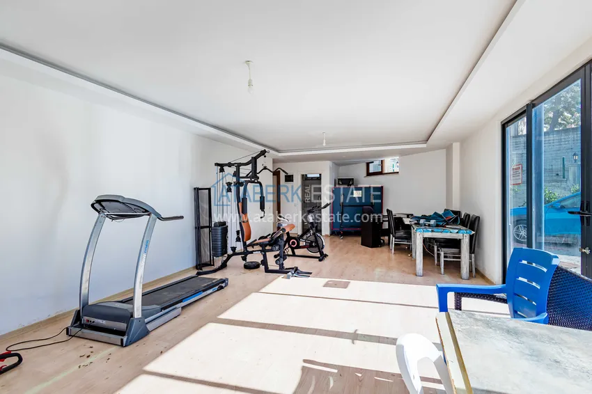 One-level apartment 3+1 with furniture in the center of Alanya, Hasbahce — property for residence permits and citizenship 14 