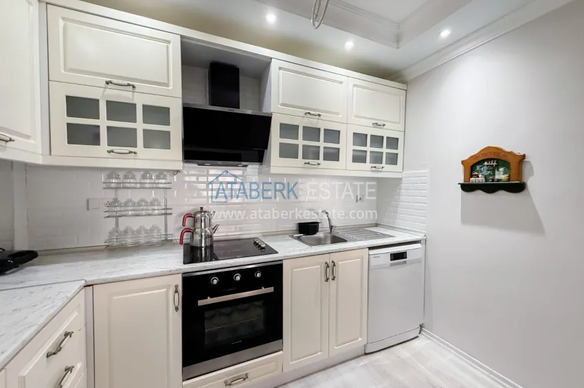 Purchase Property with potential for citizenship and residence permit in Alanya - 2+1 furnished apartment in Tosmur 15 