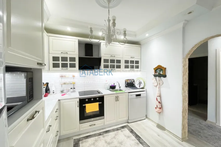 Purchase Property with potential for citizenship and residence permit in Alanya - 2+1 furnished apartment in Tosmur 16 