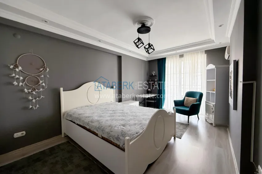 Purchase Property with potential for citizenship and residence permit in Alanya - 2+1 furnished apartment in Tosmur 17 