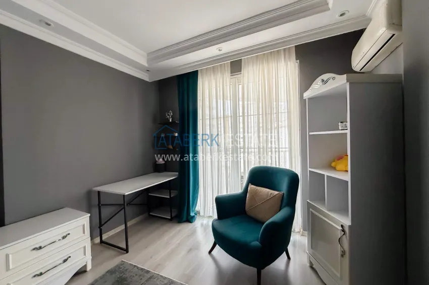 Purchase Property with potential for citizenship and residence permit in Alanya - 2+1 furnished apartment in Tosmur 20 