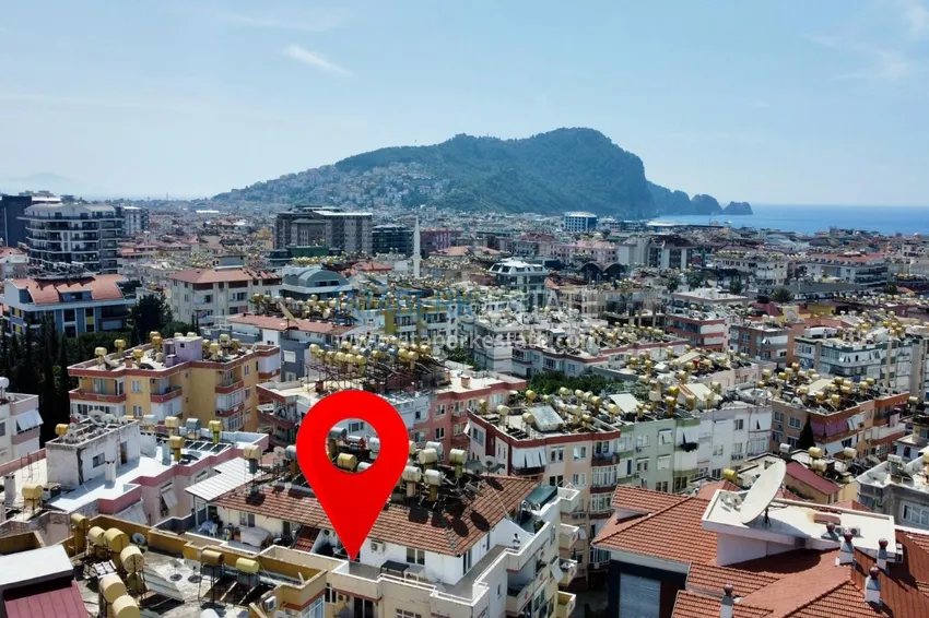 4+1 duplex in the center of Alanya, Cleopatra beach area - the property is suitable for a residence permit 1 
