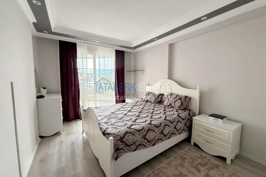Purchase Property with potential for citizenship and residence permit in Alanya - 2+1 furnished apartment in Tosmur 22 