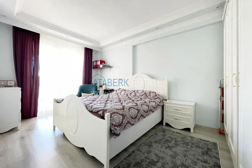 Purchase Property with potential for citizenship and residence permit in Alanya - 2+1 furnished apartment in Tosmur 23 
