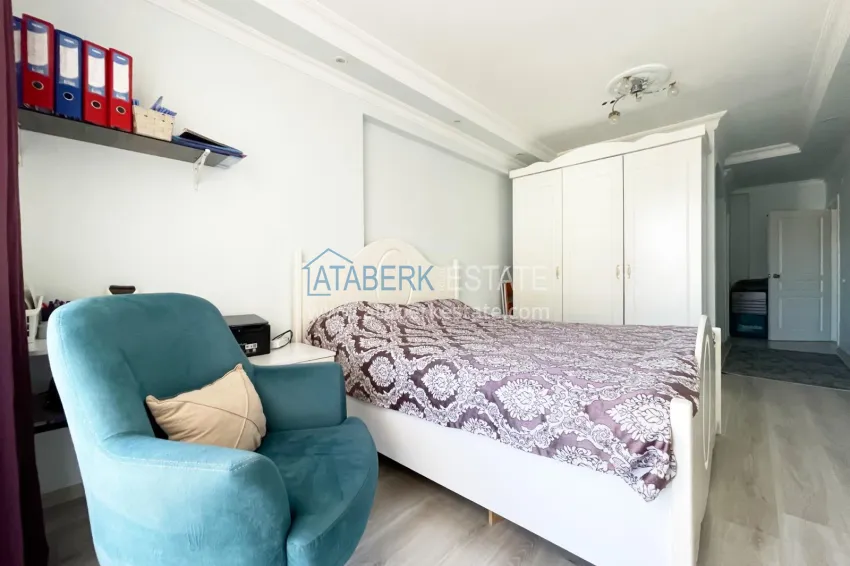 Purchase Property with potential for citizenship and residence permit in Alanya - 2+1 furnished apartment in Tosmur 25 