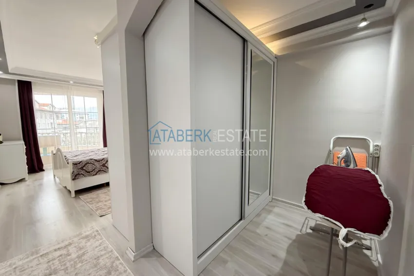 Purchase Property with potential for citizenship and residence permit in Alanya - 2+1 furnished apartment in Tosmur 26 