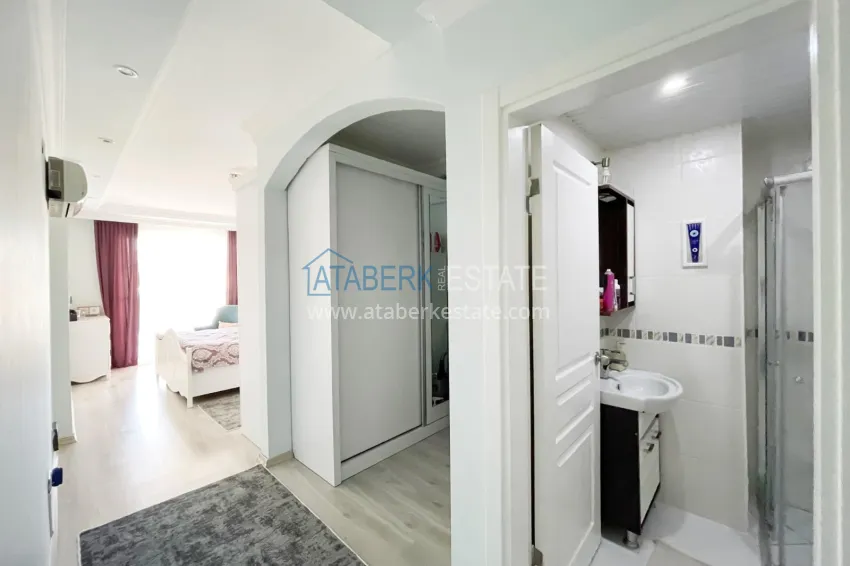 Purchase Property with potential for citizenship and residence permit in Alanya - 2+1 furnished apartment in Tosmur 27 