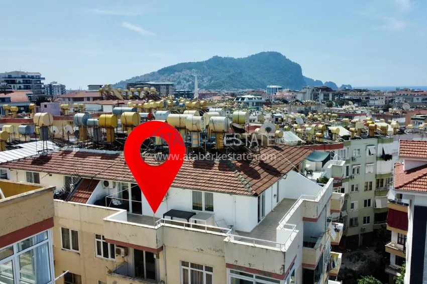 4+1 duplex in the center of Alanya, Cleopatra beach area - the property is suitable for a residence permit 2 