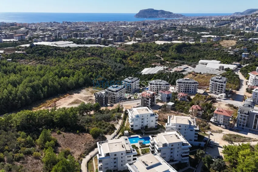 Furnished 2+1 apartment in Oba - property for residence permit and citizenship in Alanya 2 