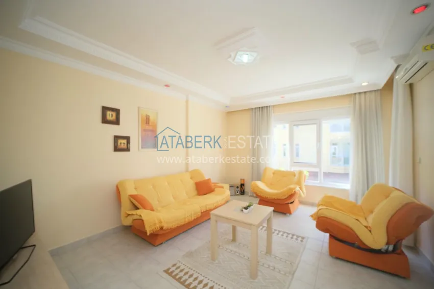 Purchase Apartment 2+1 in Alanya for a residence permit — furnished from the sea, Oba district 2 