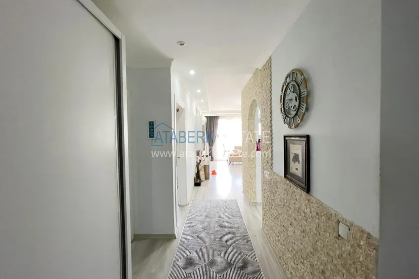 Purchase Property with potential for citizenship and residence permit in Alanya - 2+1 furnished apartment in Tosmur 2 