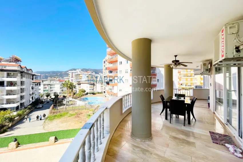 Purchase Property with potential for citizenship and residence permit in Alanya - 2+1 furnished apartment in Tosmur 38 