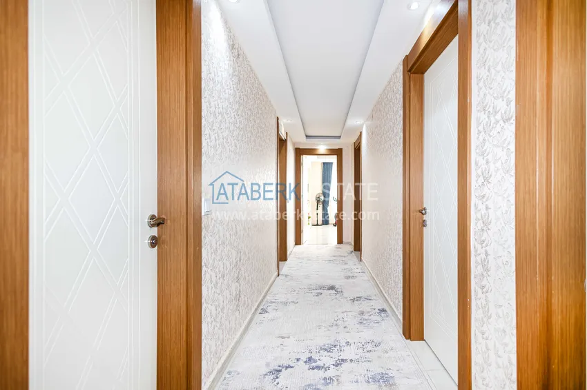 Purchase One-level apartment 3+1 with furniture in the center of Alanya, Hasbahce — property for residence permits and citizenship 3 