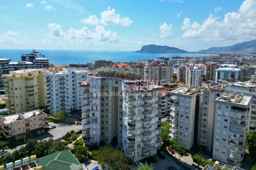 Property with potential for citizenship and residence permit in Alanya - 2+1 furnished apartment in Tosmur 5 