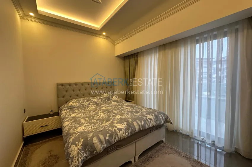 Purchase 2+1 duplex penthouse with furniture in Alanya, Oba district 5 