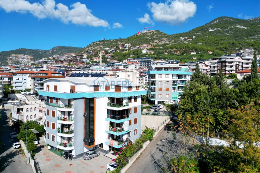 One-level apartment 3+1 with furniture in the center of Alanya, Hasbahce — property for residence permits and citizenship 6 