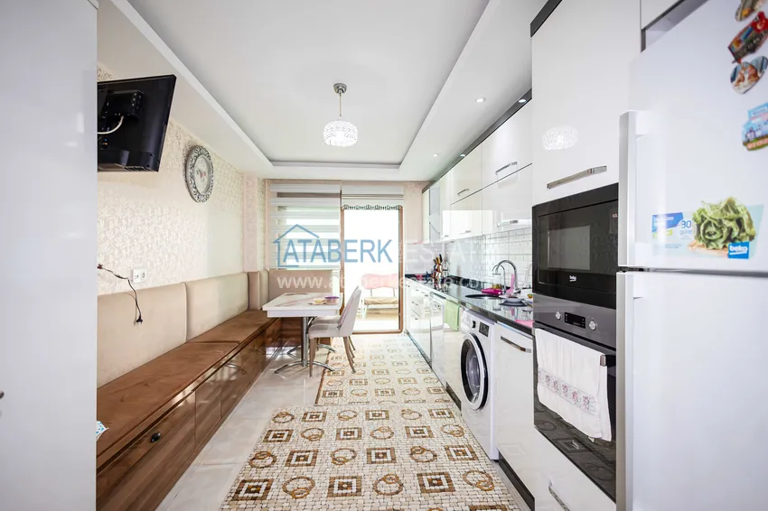 Purchase One-level apartment 3+1 with furniture in the center of Alanya, Hasbahce — property for residence permits and citizenship 6 