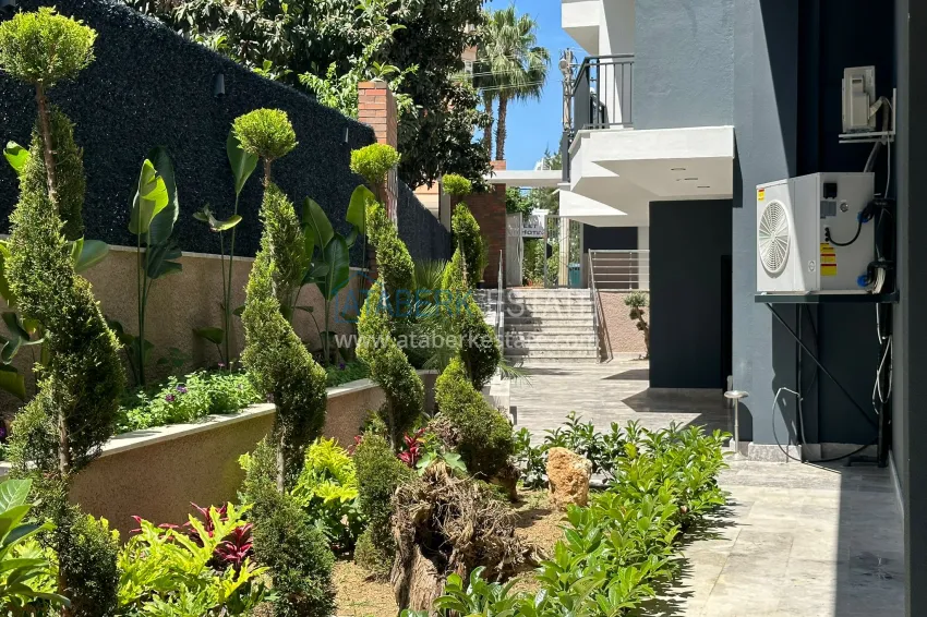 1+1 penthouse for short-term rent in the center of Alanya - furnished, 250 m to Keykubat Beach No. 43 8 