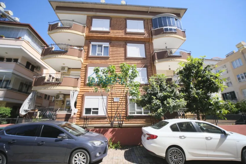 Apartment 2+1 in Alanya for a residence permit — furnished from the sea, Oba district 7 