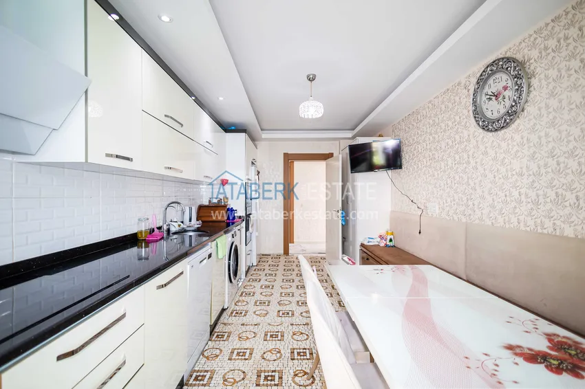 Purchase One-level apartment 3+1 with furniture in the center of Alanya, Hasbahce — property for residence permits and citizenship 7 