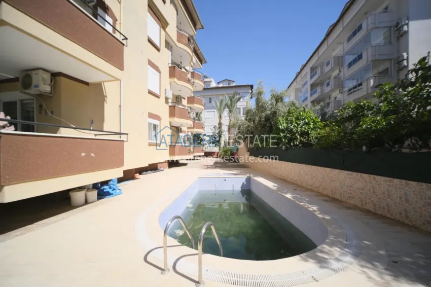 Apartment 2+1 in Alanya for a residence permit — furnished from the sea, Oba district 9 