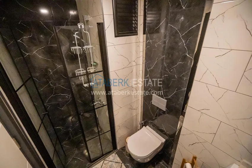 Purchase One bedroom apartment with new furniture in the center of Mahmutlar, Saturday Market District 16 