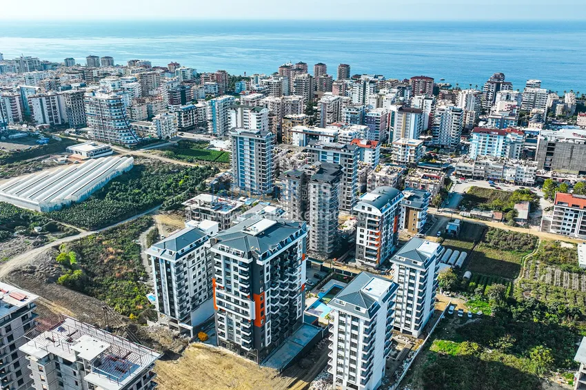 New project of a multi-apartment residential complex in Mahmutlar 1 