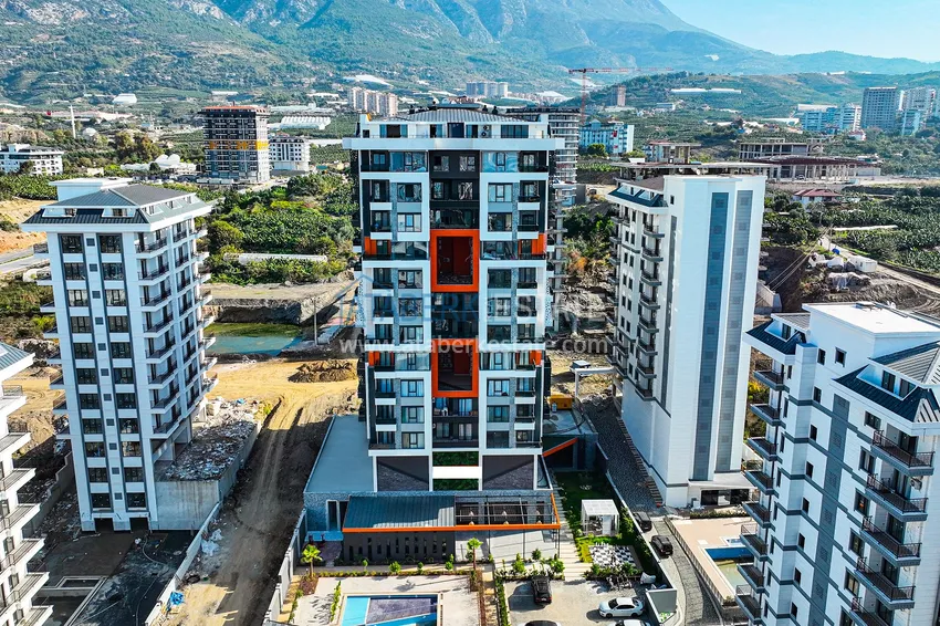 New project of a multi-apartment residential complex in Mahmutlar 2 