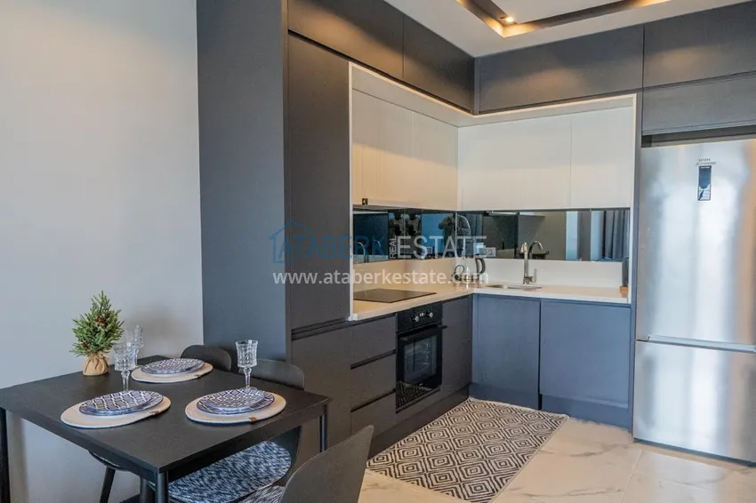 Purchase One bedroom apartment with new furniture in the center of Mahmutlar, Saturday Market District 4 