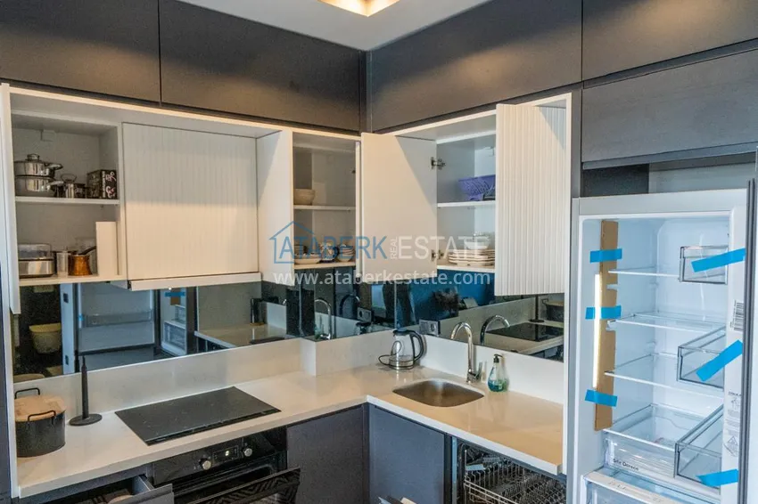 Purchase One bedroom apartment with new furniture in the center of Mahmutlar, Saturday Market District 5 