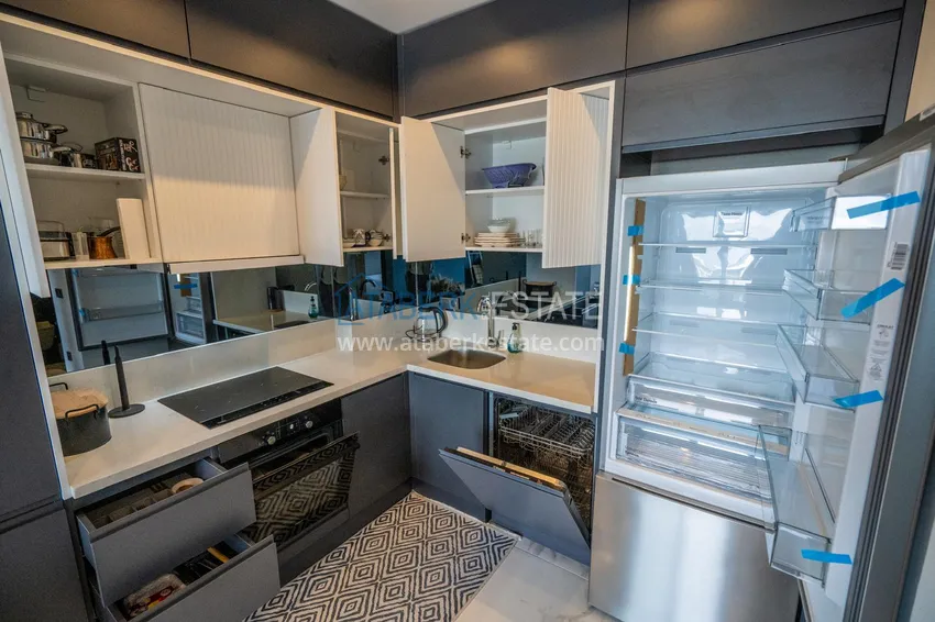 Purchase One bedroom apartment with new furniture in the center of Mahmutlar, Saturday Market District 6 