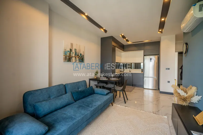 Purchase One bedroom apartment with new furniture in the center of Mahmutlar, Saturday Market District 7 