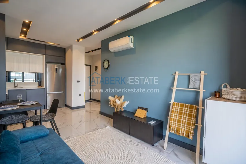 Purchase One bedroom apartment with new furniture in the center of Mahmutlar, Saturday Market District 8 