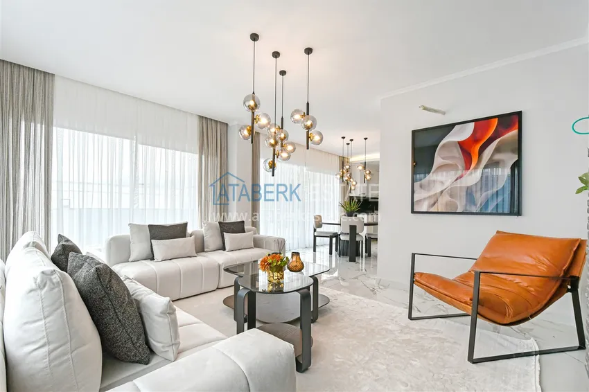 Purchase  Two-story villa in Alanya, Bektash with installments from the developer - suitable for a residence permit and citizenship 10 