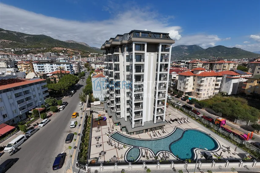 Apartments from a developer in Alanya - a new residential complex in Oba, center 11 