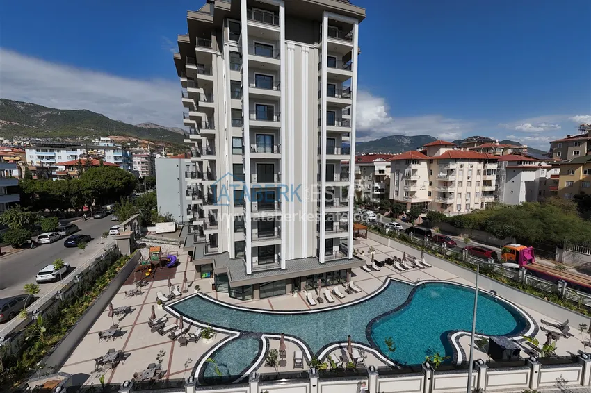 Apartments from a developer in Alanya - a new residential complex in Oba, center 12 