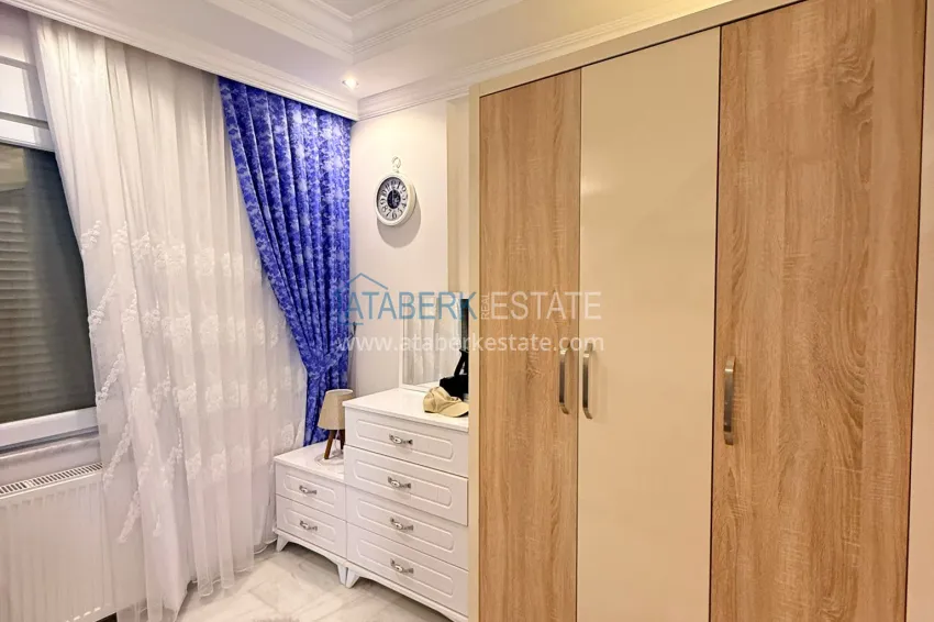 Purchase 3+1 apartment near the sea in Alanya, Mahmutlar — linear, furnished 15 