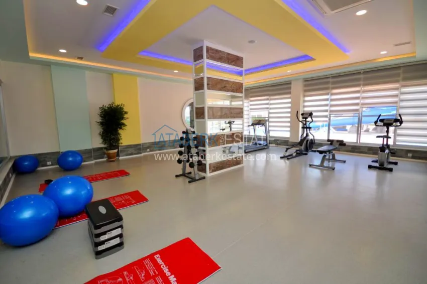 Furnished 1+1 apartment in Oba is a cozy option for living and relaxing 19 