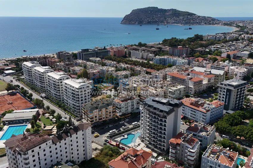 Apartments from a developer in Alanya - a new residential complex in Oba, center 2 